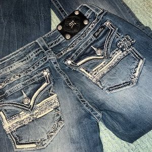 Miss me jeans- only wore once. Size 29/33